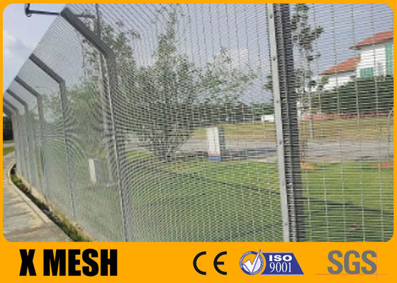 Высокий уровень безопасности загородки сетки подъема металла 358 аэропорта тюрьмы анти-