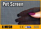 Черный и серый устойчивый к домашним животным решетка ширина 60 дюймов 30% ПВХ материал как собака окно экрана