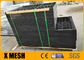 PVC загородки сетки подъема ширины провода 3m 4mm анти- покрыл RAL 9005