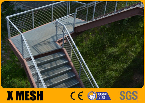 Решетка ASTM A123 давления длины 6000mm запертая для проступей лестницы