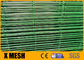 Сетка металла Dia 5mm провода ограждая панели загородки 3d RAL 6005 зеленые